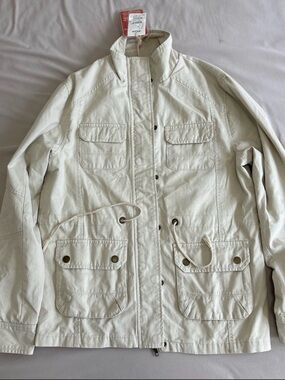 Fox Men's Cream Utility Field Jacket